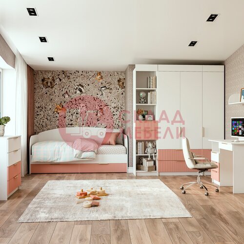  Шкаф Лавис ШД 450.1 белый ДСВ в Симферополе Крыму