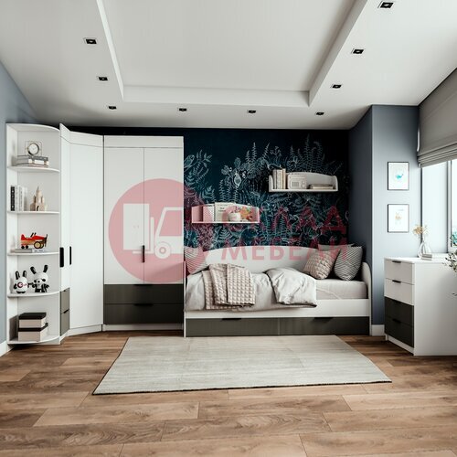  Шкаф Лавис ШД 450.1 белый ДСВ в Симферополе Крыму