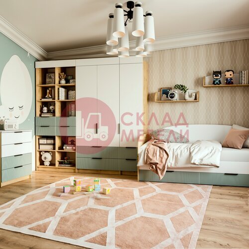  Кровать Лавис КРД 900.1 белый ДСВ в Симферополе Крыму