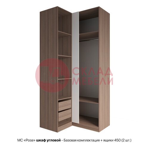  Шкаф угловой Роза Тренто ДСВ в Симферополе Крыму