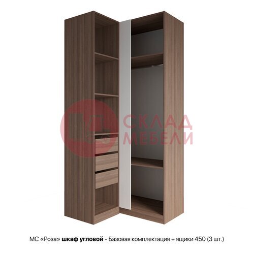  Шкаф угловой Роза Ройс ДСВ в Симферополе Крыму