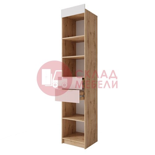  Стеллаж Лавис СД 450.1 белый ДСВ в Симферополе Крыму