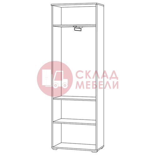  Шкаф для одежды Октава 13.338 Mobi в Симферополе Крыму