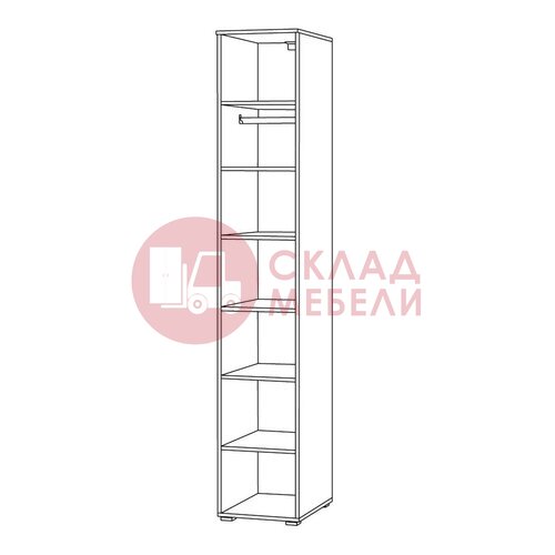  Шкаф-пенал Остин 13.225 Mobi в Симферополе Крыму