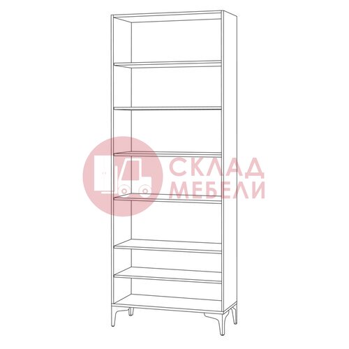  Шкаф-витрина Валенсия 13.217 Mobi в Симферополе Крыму