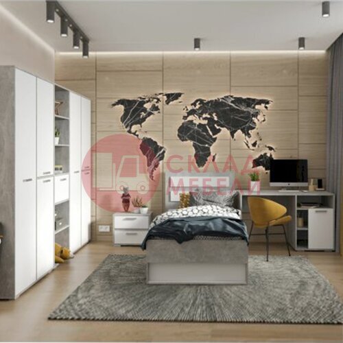  Кровать Денвер кр-01 СтендМебель в Симферополе Крыму