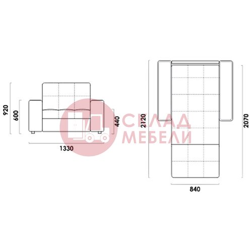  Диван Порто 80 Rivalli в Симферополе Крыму
