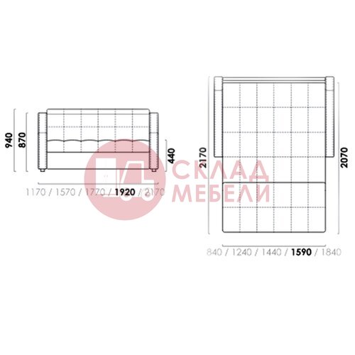  Диван Прато Rivalli в Симферополе Крыму