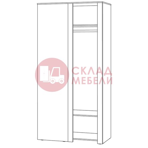  Шкаф угловой Джастин Mobi в Симферополе Крыму