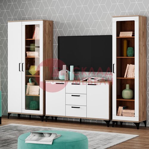  Шкаф комбинированный Марсель ПМ SILVA в Симферополе Крыму