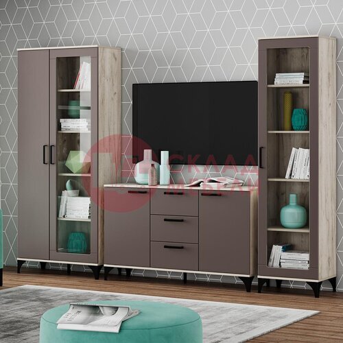  Шкаф комбинированный Марсель ПМ SILVA в Симферополе Крыму