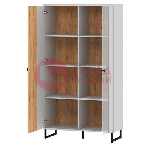  Шкаф комбинированный Бруно ПМ SILVA в Симферополе Крыму