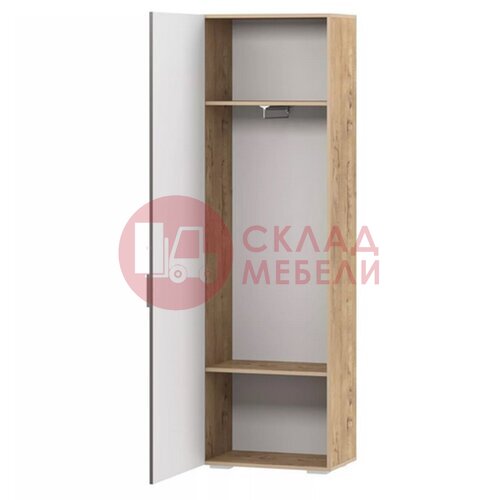  Шкаф для одежды с зеркалом Ливорно Х ПМ SILVA в Симферополе Крыму