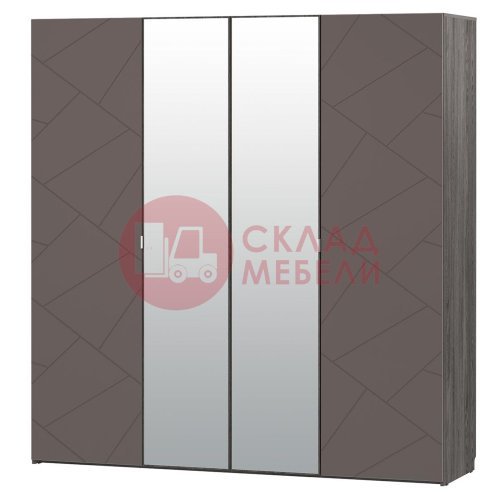  Шкаф Саммит 4Д ПМ SILVA 