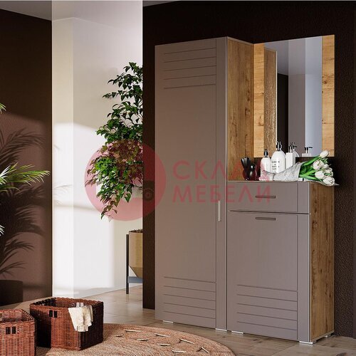  Шкаф для одежды Ливорно Х ПМ SILVA в Симферополе Крыму