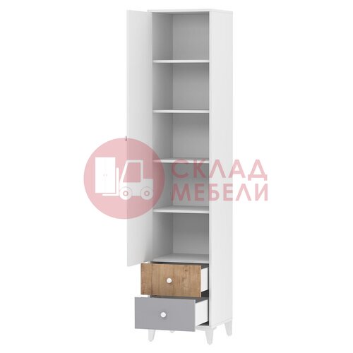  Шкаф-пенал Морти ПМ SILVA в Симферополе Крыму