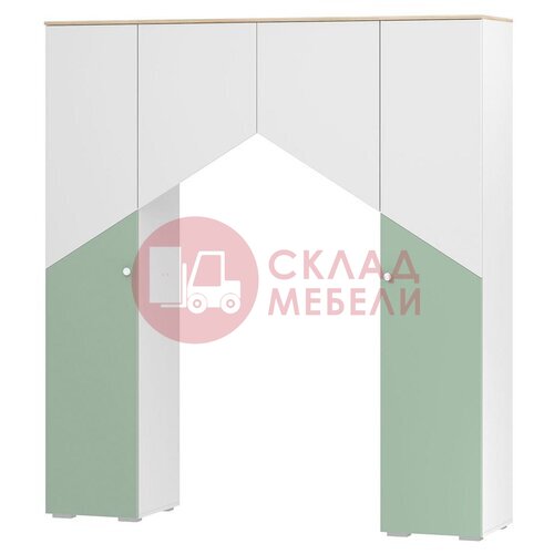  Шкаф комбинированный Банни ПМ SILVA в Симферополе Крыму