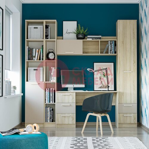  Шкаф для одежды Акварель ПМ SILVA в Симферополе Крыму