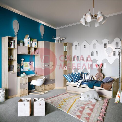  Шкаф-стеллаж Акварель ПМ SILVA в Симферополе Крыму