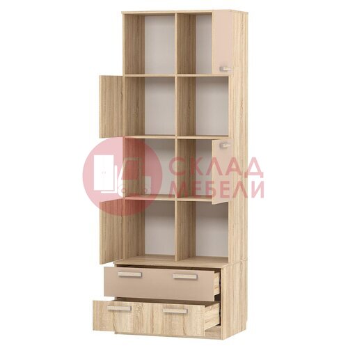  Шкаф-стеллаж Акварель ПМ SILVA в Симферополе Крыму