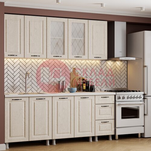  Кухня Грейвуд 2м SV-Мебель в Симферополе Крыму