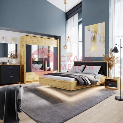  Кровать Либерти парящая Росток-мебель в Симферополе Крыму
