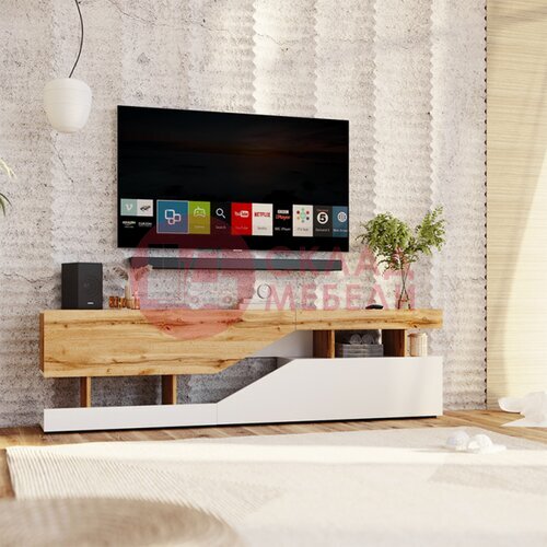  Тумба под ТВ Дубай Росток-мебель в Симферополе Крыму