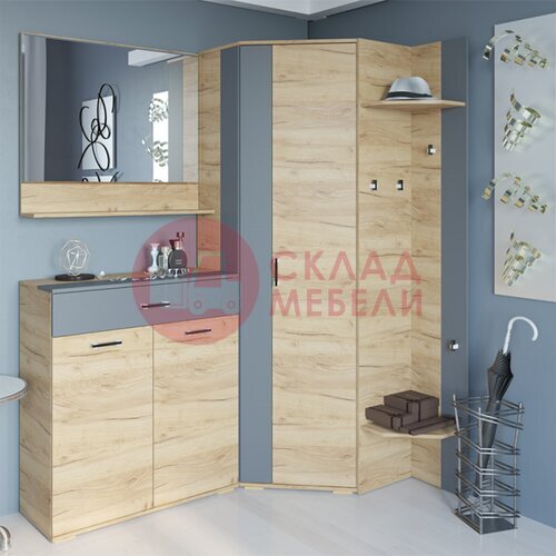  Шкаф угловой Бостон Росток-мебель в Симферополе Крыму