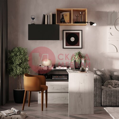  Стол с тумбой Кент-1 Росток-мебель в Симферополе Крыму