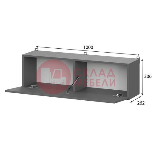  Шкаф навесной Денвер NN в Симферополе Крыму