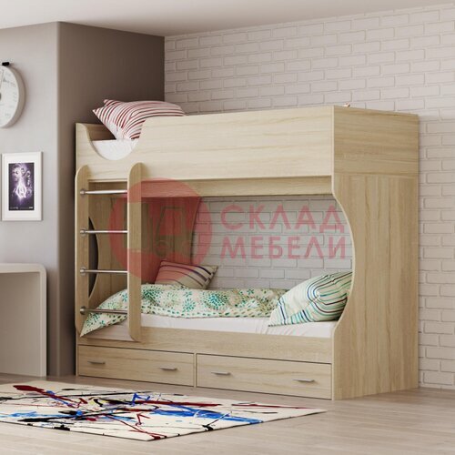  Кровать Д2 двухъярусная Олмеко в Симферополе Крыму