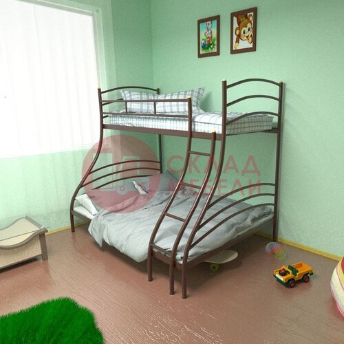  Кровать Глория двухъярусная Милсон в Симферополе Крыму