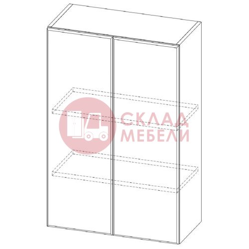  Шкаф навесной Ш550/912 Модус SV-Мебель 