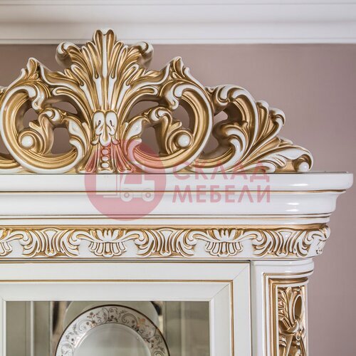  Витрина Алсу двухстворчатая Эра-мебель в Симферополе Крыму