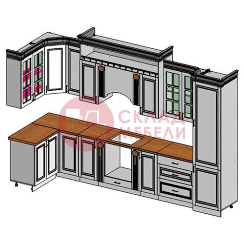 Кухня Верона угловая Эра-мебель в Симферополе Крыму