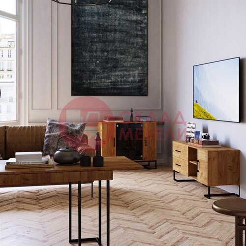  Тумба Лофт под ТВ Росток-мебель в Симферополе Крыму