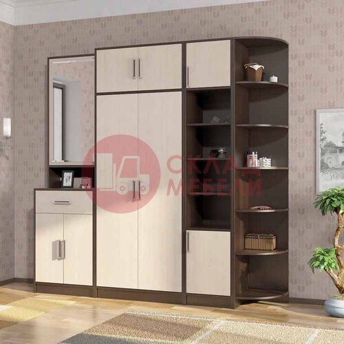  Шкаф Диана-4 С5 угловой Росток-мебель в Симферополе Крыму
