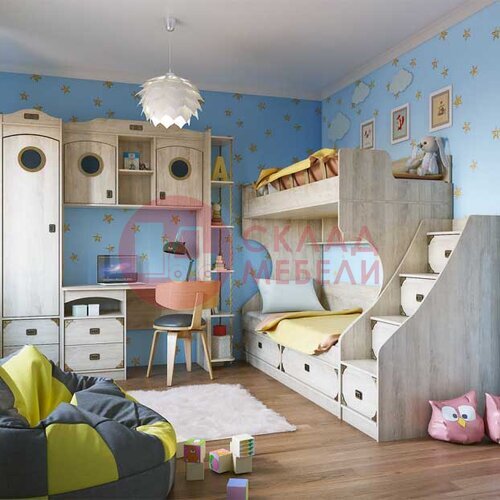  Кровать Мираж-1 двухъярусная Росток-мебель в Симферополе Крыму