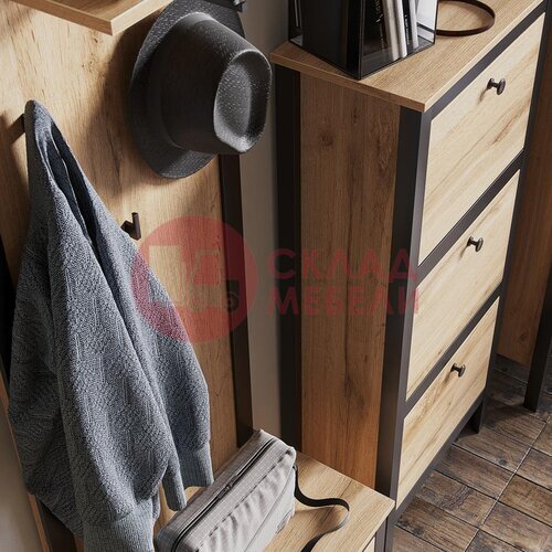  Витрина Лофт REG1W1S BRW в Симферополе Крыму