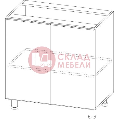  Стол рабочий С700 Классика SV-Мебель 