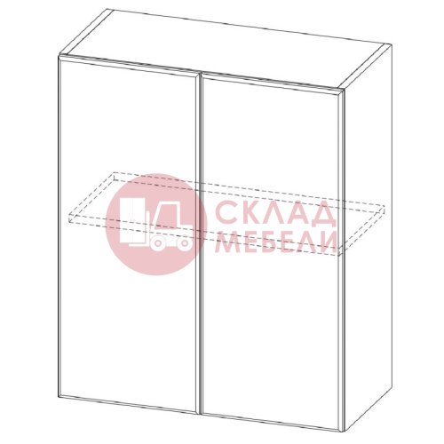  Шкаф навесной Ш600/720 Классика SV-Мебель 
