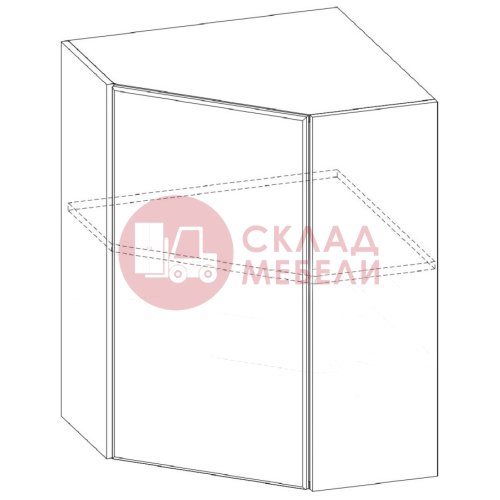  Шкаф навесной Ш600у/720 Классика SV-Мебель 