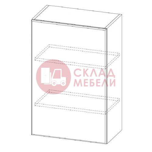  Шкаф навесной Ш600/912 1Д Классика SV-Мебель 