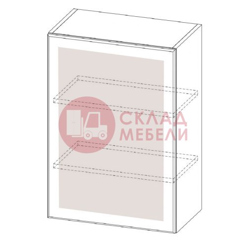  Шкаф навесной Ш600с/912 1Д Классика SV-Мебель 