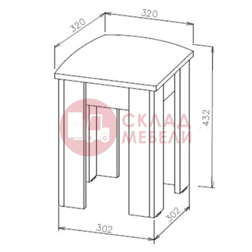  Табурет №1 NN в Симферополе Крыму