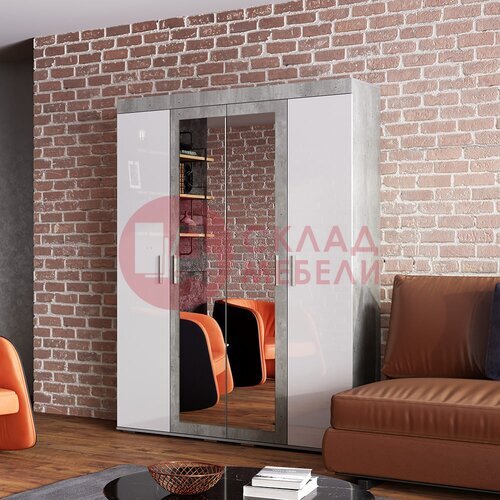  Шкаф Инстайл 4Д Мебелони в Симферополе Крыму