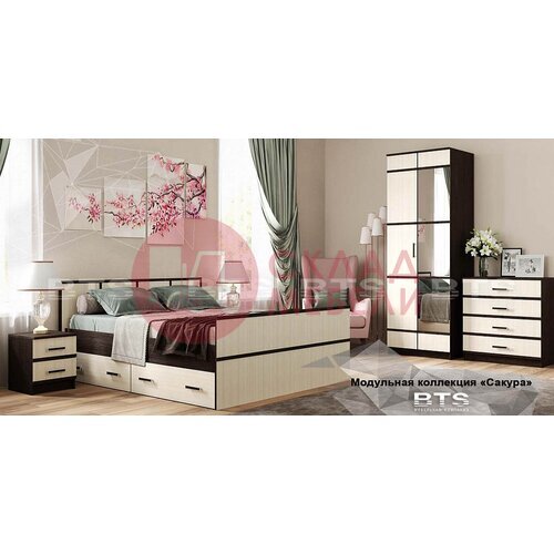  Зеркало Сакура с тумбой BTS в Симферополе Крыму