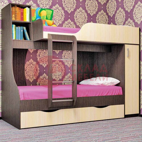  Кровать Башмачок двухъярусная Пирамида в Симферополе Крыму