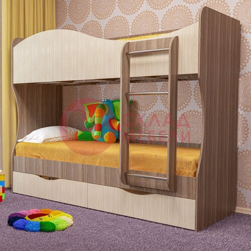  Кровать Кузя двухъярусная Пирамида в Симферополе Крыму