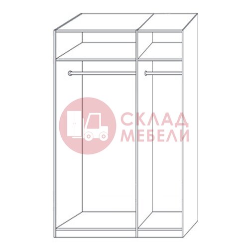  Шкаф Афина 3ДЗ Эра-мебель в Симферополе Крыму